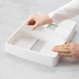 Adjustable Container Lid Storage Rack Kitchen Storage Kitchen Cabinet Organizers