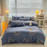 Printed Cotton Duvet Cover Set 6x6 Bedding Duvet Covers