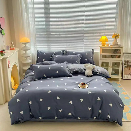 Printed Cotton Duvet Cover Set 6x6 Bedding Duvet Covers