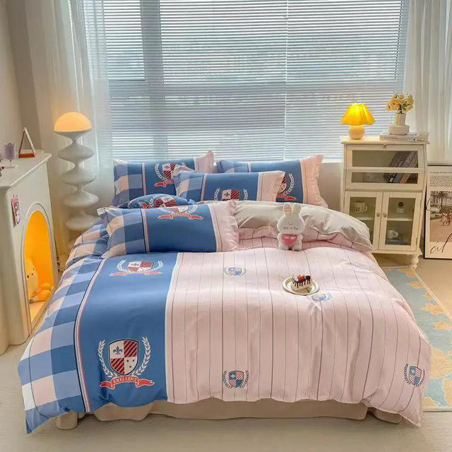 Printed Cotton Duvet Cover Set 6x6 Bedding Duvet Covers