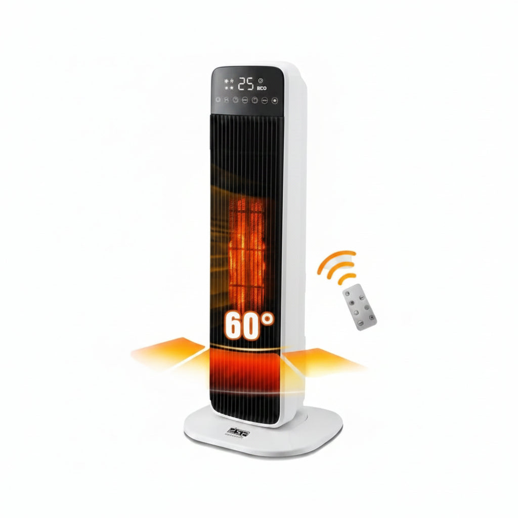 Tower Heater with Oscillation Home Appliances Space Heaters