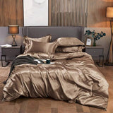 Luxury Mulberry Silk Duvet Cover Set Bedding Duvet Covers