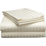 Luxury Cotton Striped Bedsheet Set Bedding Bed Sheets