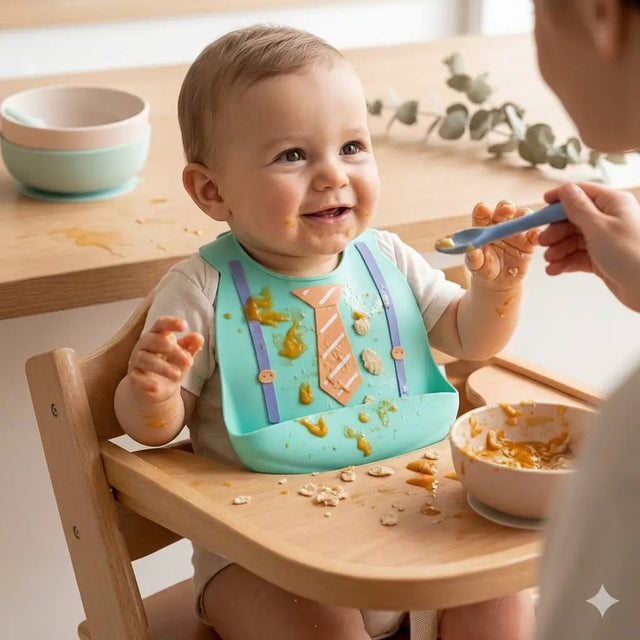 Baby Silicone Feeding Bib Kids & Baby Bibs