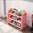 Cartoon Plastic Kindergarten Toy Storage Cabinet Kids & Baby Storage Cabinets