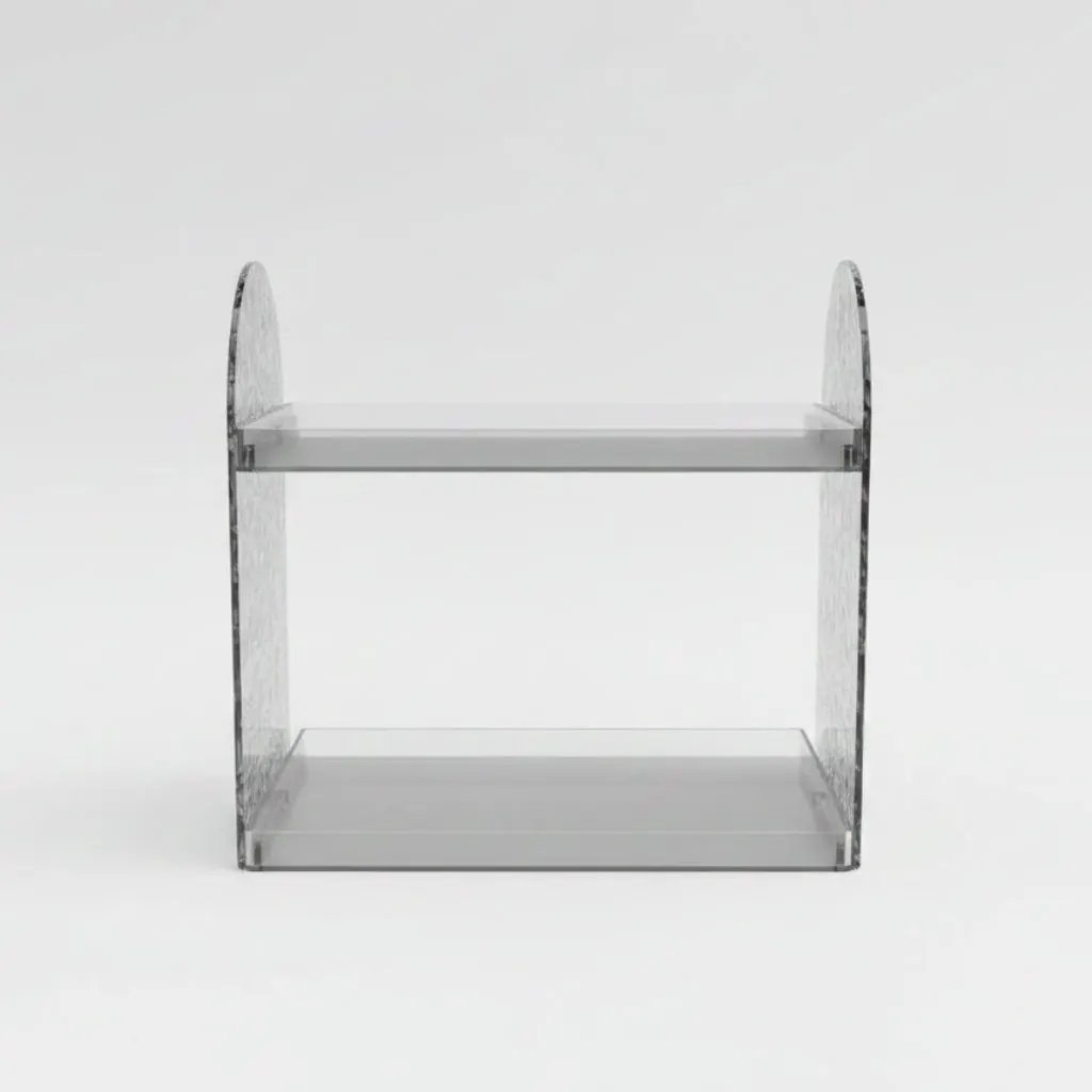 2-Tier Acrylic Storage Rack Home & Storage Household Storage Caddies