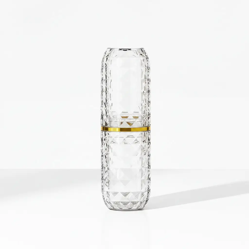 Checkered Texture Toothbrush & Toothpaste Holder Home & Bath Toothbrush Holders