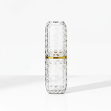 Checkered Texture Toothbrush & Toothpaste Holder Home & Bath Toothbrush Holders