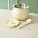 Ceramic Oil Filter Jar with Scoop Kitchenware Oil Dispensers