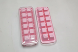 BPA-Free Plastic Ice Cube Tray 12-Cube Kitchen & Storage Ice Cube Trays