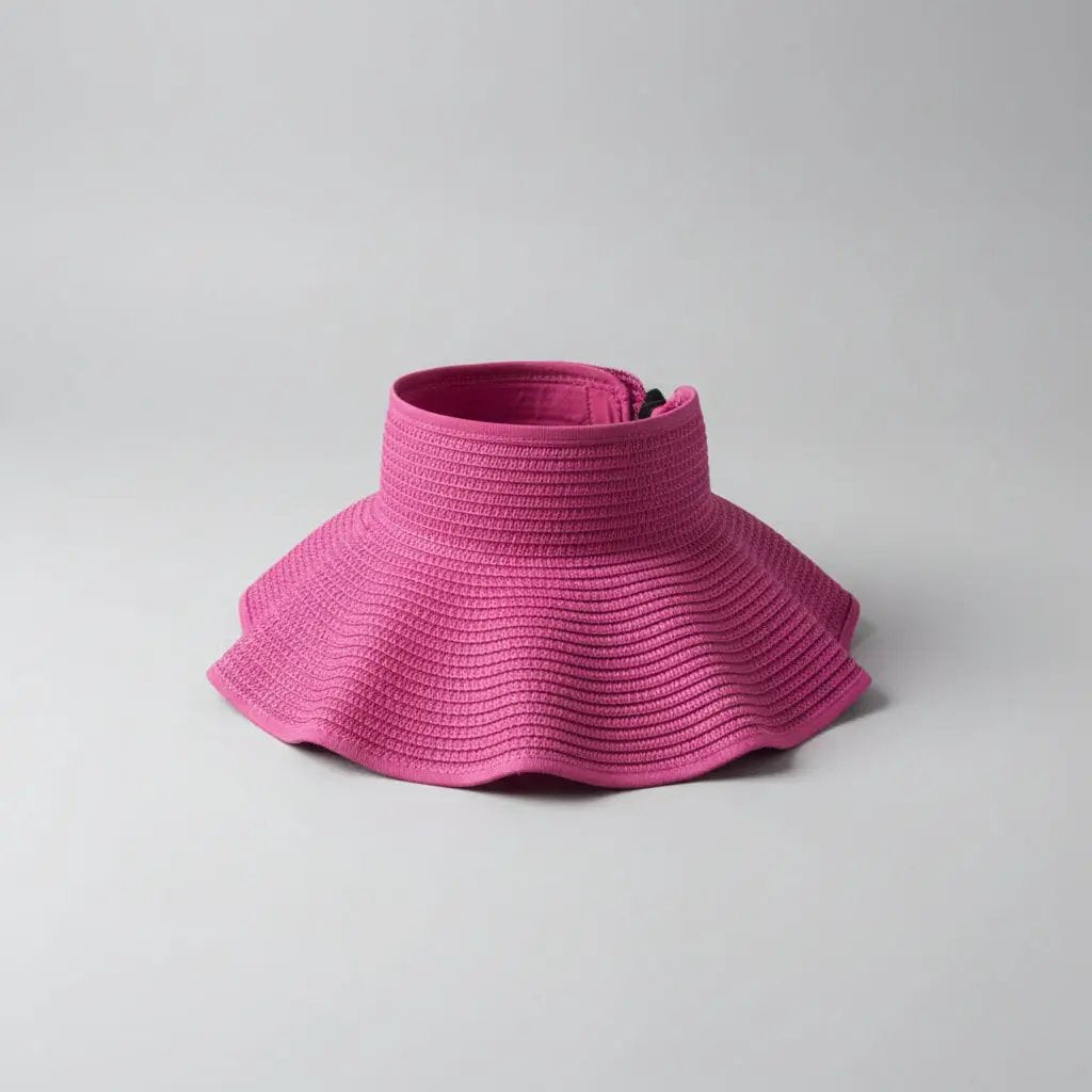 Stylish Wide-Brim Sun Visor with UV Protection Fashion Accessories Visors