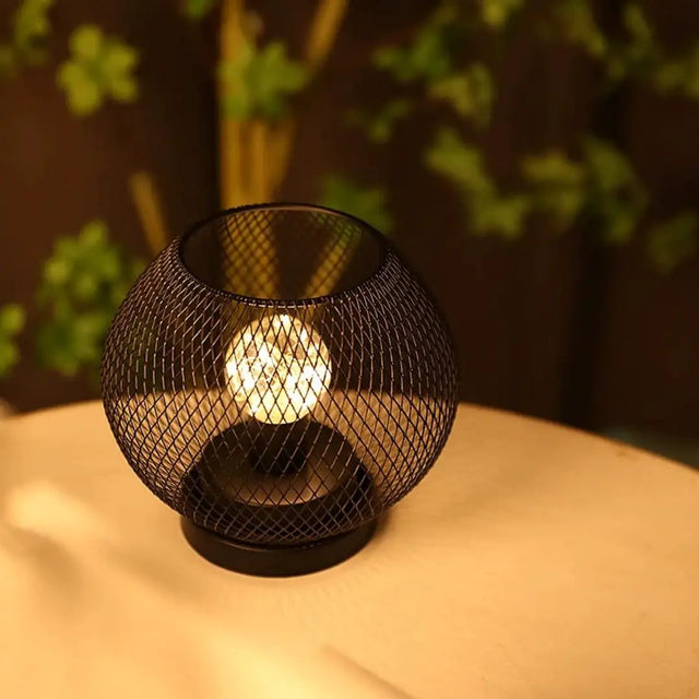 Decorative LED Iron Craft Night Table Lamp Home Decor Table Lamps