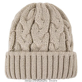 Pompom Knitted Plush Beanie Hat Fashion Accessories Beanies