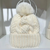 Fleece-Lined Knitted Winter Baseball Cap Fashion Accessories Baseball Caps