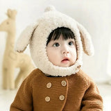 Kids Wool Winter Hat with Fleece & Long Ears Kids & Baby Baby & Children's Hats