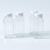4-Piece Reusable Glass Bottles 500ml Kitchen & Storage Food Storage Containers