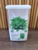 Airtight Acrylic Herb Storage Box – Stackable Kitchen & Storage Food Storage Containers