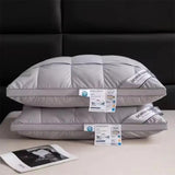 Goose Down Premium Fibre Pillow Bedding Pillows