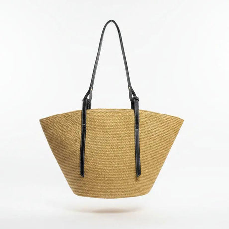 Elegant Woven Summer Straw Tote Bag Fashion Accessories Tote Bags