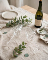 Wavy Wine Glasses Set of 2 Kitchen & Dining Wine Glasses