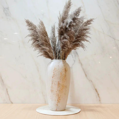 Dried Wild Mini Reed Pampas Bunch of 10 Home Decor Dried Flowers