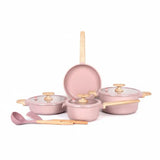 MGC Crocodile Ceramic Non-Stick Pot Set 9pc Kitchenware Cookware Sets