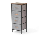 Modern 2-Drawer Bedside Storage Cabinet Bedside Cabinets Nightstands