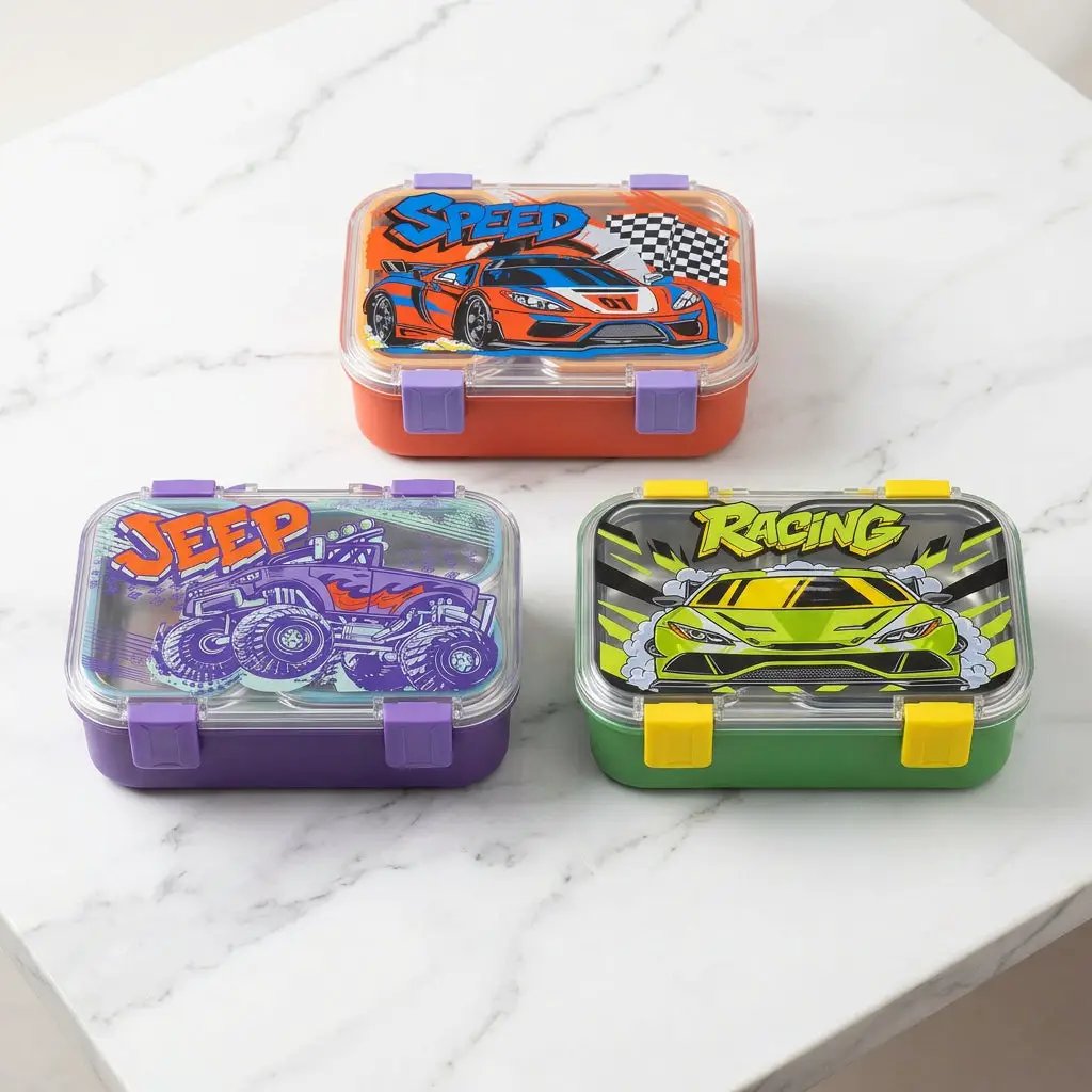 Kids Racing Car Bento Lunch Box Bento Lunch Box Bento Boxes
