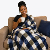 200 × 230cm Textured Fleece Blanket Fleece Blanket Throw Blankets