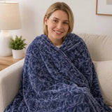 200 × 230cm Textured Fleece Blanket Fleece Blanket Throw Blankets