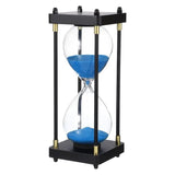 Sand Hourglass With Bamboo Stand Decorative Hourglass Hourglasses