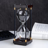 Sand Hourglass With Bamboo Stand Decorative Hourglass Hourglasses