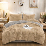 6x7 Plush Fluffy Duvet Set 6-Piece Duvet Set Bedding Sets