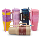 40oz Insulated Tumbler With Handle And Straw Insulated Tumbler Tumblers