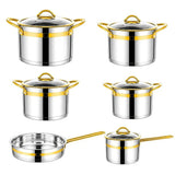 11-Piece Stainless Steel Cookware Set Cookware Set Cookware Sets