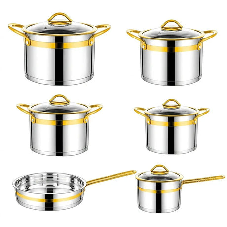 11-Piece Stainless Steel Cookware Set Cookware Set Cookware Sets