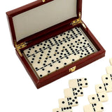 28-Piece Dominoes Set With Leatherette Case Dominoes Game Tile Games