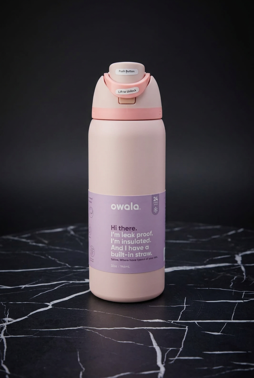 Water Bottle With Built-In Straw Water Bottle Water Bottles