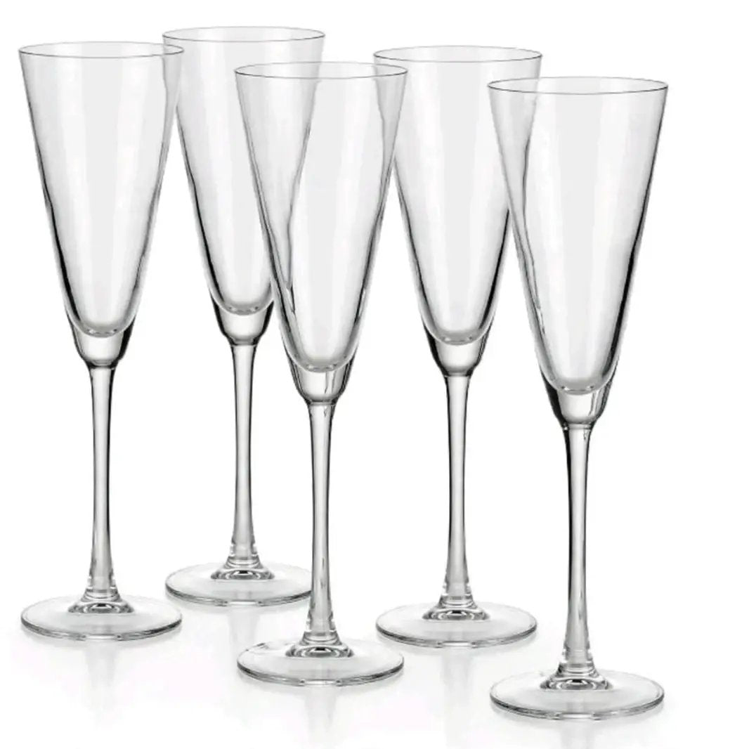 142ml Champagne Glasses Set Of 6 Champagne Glass Set Champagne Glasses