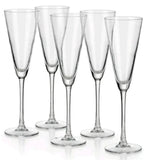 142ml Champagne Glasses Set Of 6 Champagne Glass Set Champagne Glasses