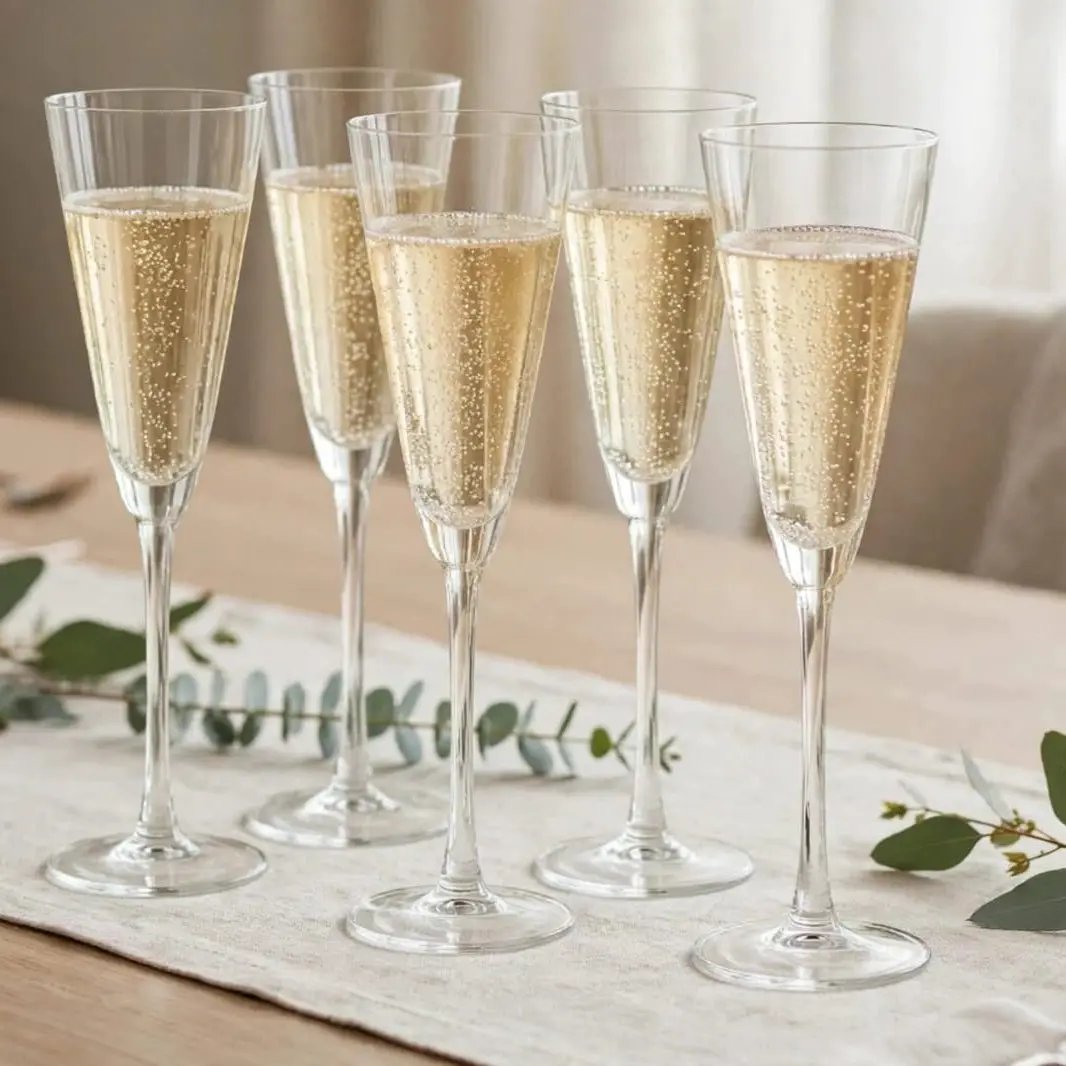 142ml Champagne Glasses Set Of 6 Champagne Glass Set Champagne Glasses