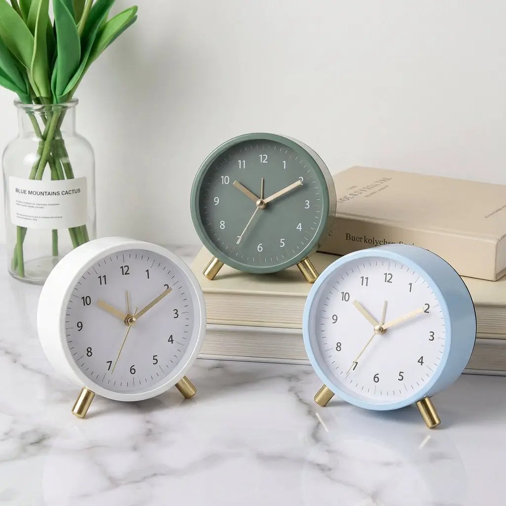 European-Style Quartz Table Alarm Clock Alarm Clock Alarm Clocks