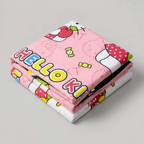 4x6 Cartoon Kids Bedsheet Set 4-Piece Bedsheet Set Bed Sheets