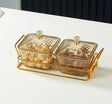 Amber Acrylic Seasoning Jar Set 2-Piece Seasoning Jar Set Food Storage Containers