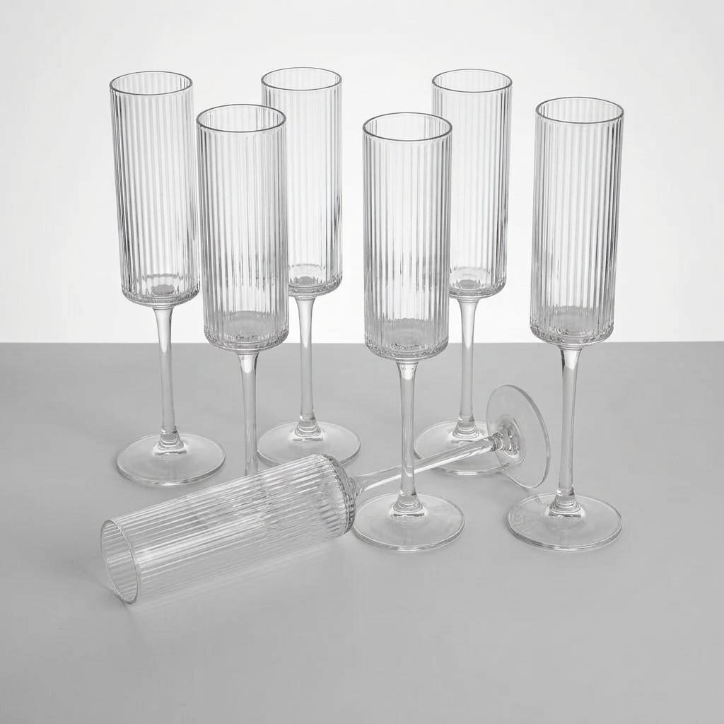 Champagne Glasses Set
