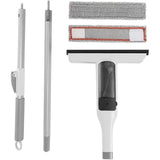 Window Cleaner with Sprayer and Squeegee Long Handle Multi Use Cleaning Tool