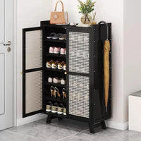 Wooden Bamboo Shoe Rack Storage Cabinet Stylish & Eco Friendly Organizer Shoe rack Shoe Racks