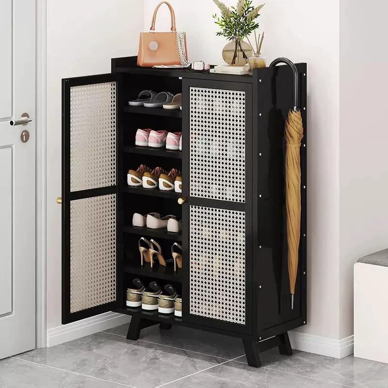 Wooden Bamboo Shoe Rack Storage Cabinet Stylish & Eco Friendly Organizer Shoe rack Shoe Racks