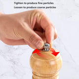 Wooden Portable Spice and Pepper Grinder Efficient and Easy to Use