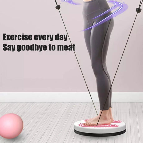 Yoga Twisting Disc Plate | Portable Fitness Core Strength Training Tool